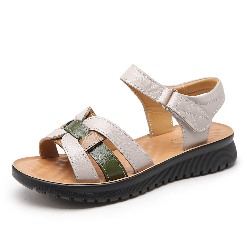 Mid-age Women's Non-slip Soft-soled Flats
