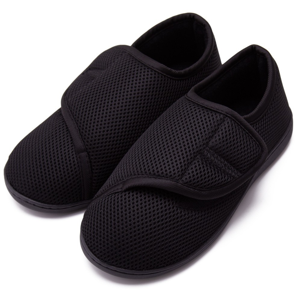 Middle-aged And Elderly Plus Size Walking Soft Shoes Widened And Adjustable foto 4