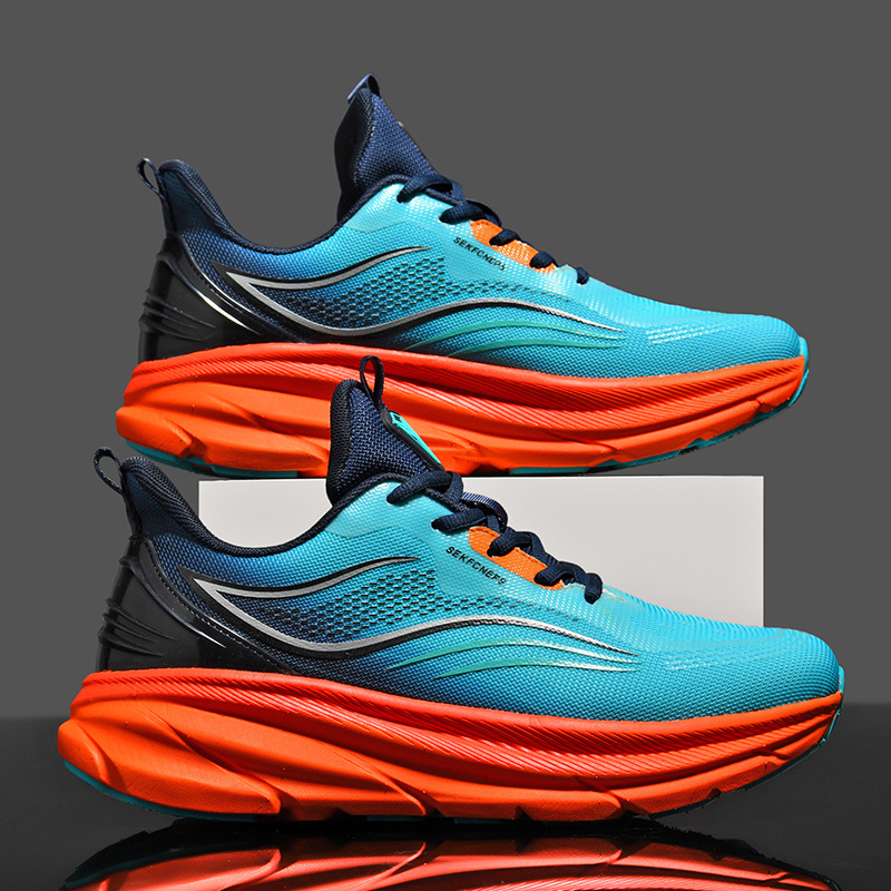 Breathable Flying Woven Fashionable Sports Casual Shoes foto 2