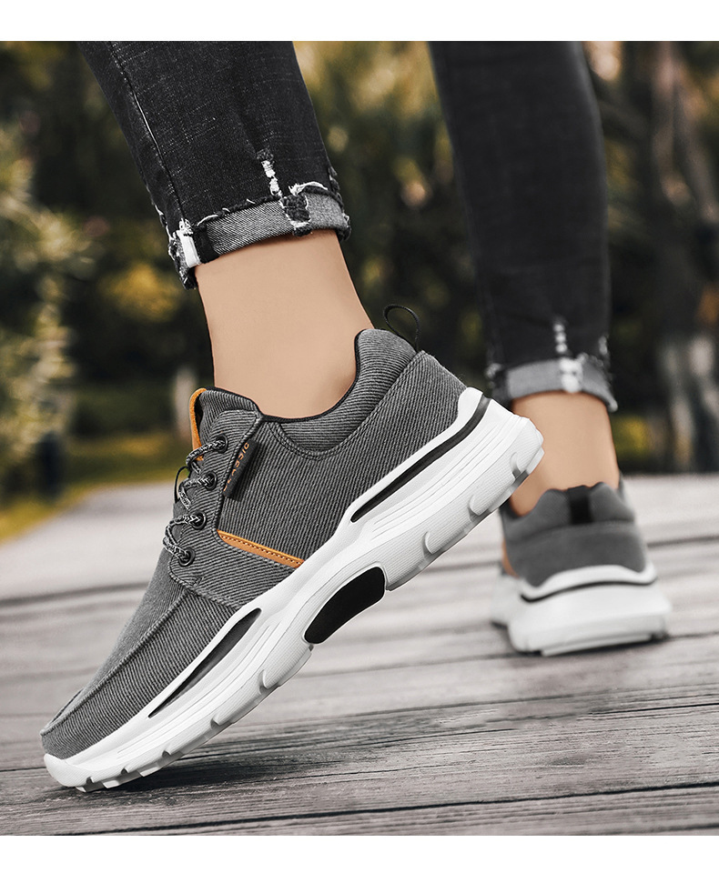Large Size Canvas Outdoor Sports Walking Shoes foto 2
