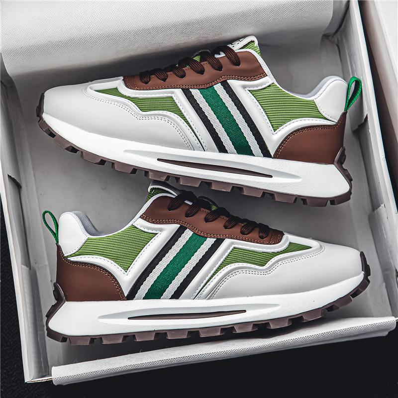 Comfortable Breathable Sports Running Shoes Thick Soft Bottom Student Leisure foto 3