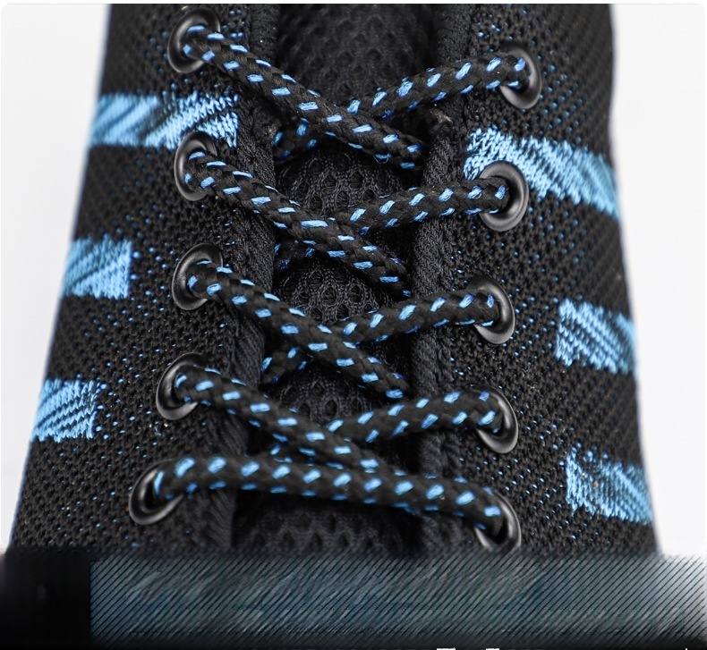 Summer Woven Labor Protection Shoes For Men Solid And Breathable At The Bottom Of The Heart foto 4