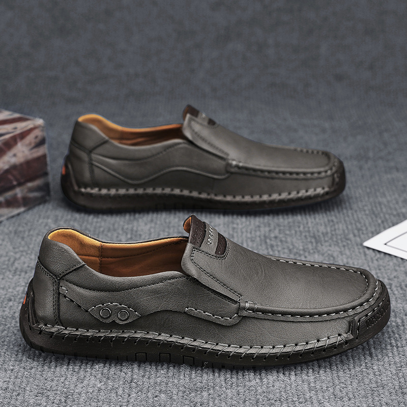Large Size Handmade Stitching Men's Shoes Outdoor foto 2