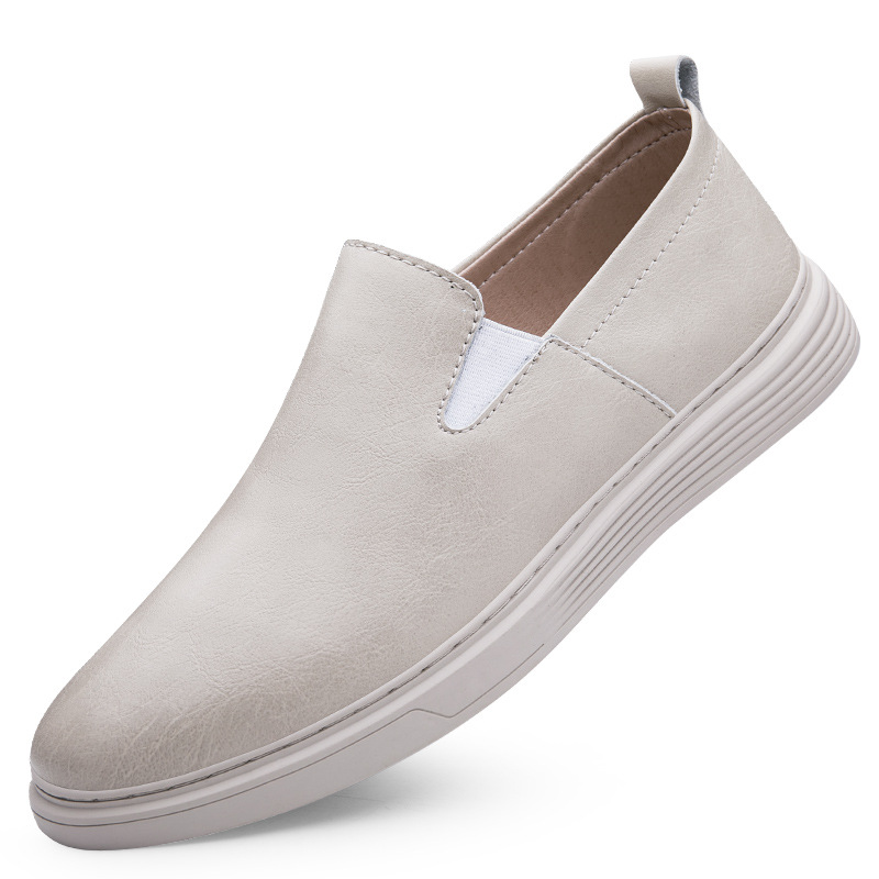 Men's Slip-on Slip-on Soft Bottom Hand-stitched Breathable Board Shoes foto 3