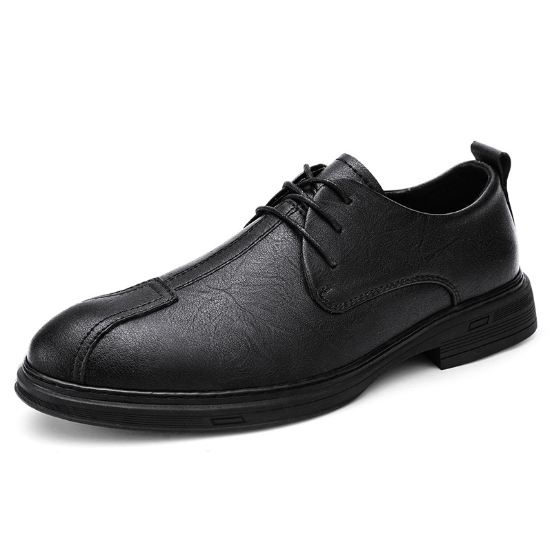 Plus Size Men's Casual Shoes Genuine Leather Lace-up Soft Bottom foto 4