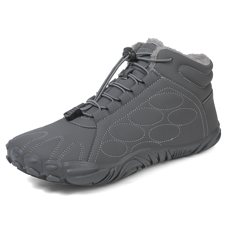Outdoor Sports Cotton Shoes Men And Women Fleece-lined Warm Snow Boots foto 3
