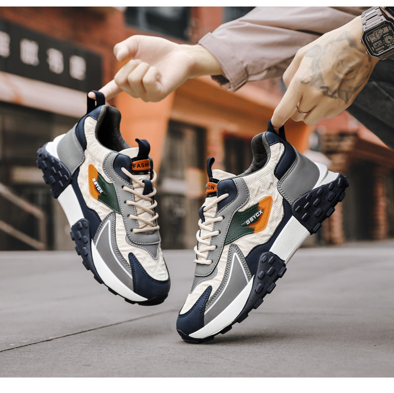 Sports Casual Platform Daddy Shoes Men's Fall foto 5