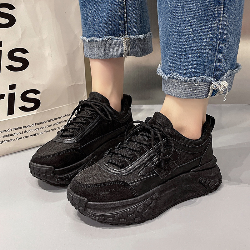 Spring New Breathable All-matching Platform Running Shoes Women foto 2