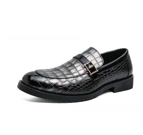 Mens Stylish Casual Plus-size Leather Shoes foto 2
