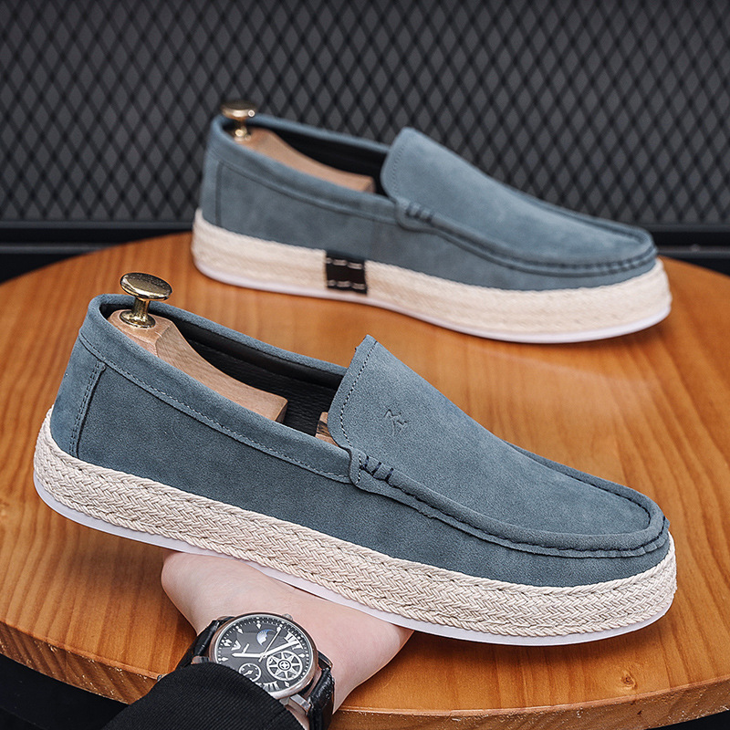 Men's Casual Pumps Canvas Lazy Old Beijing Cloth Shoes Soft Bottom foto 2