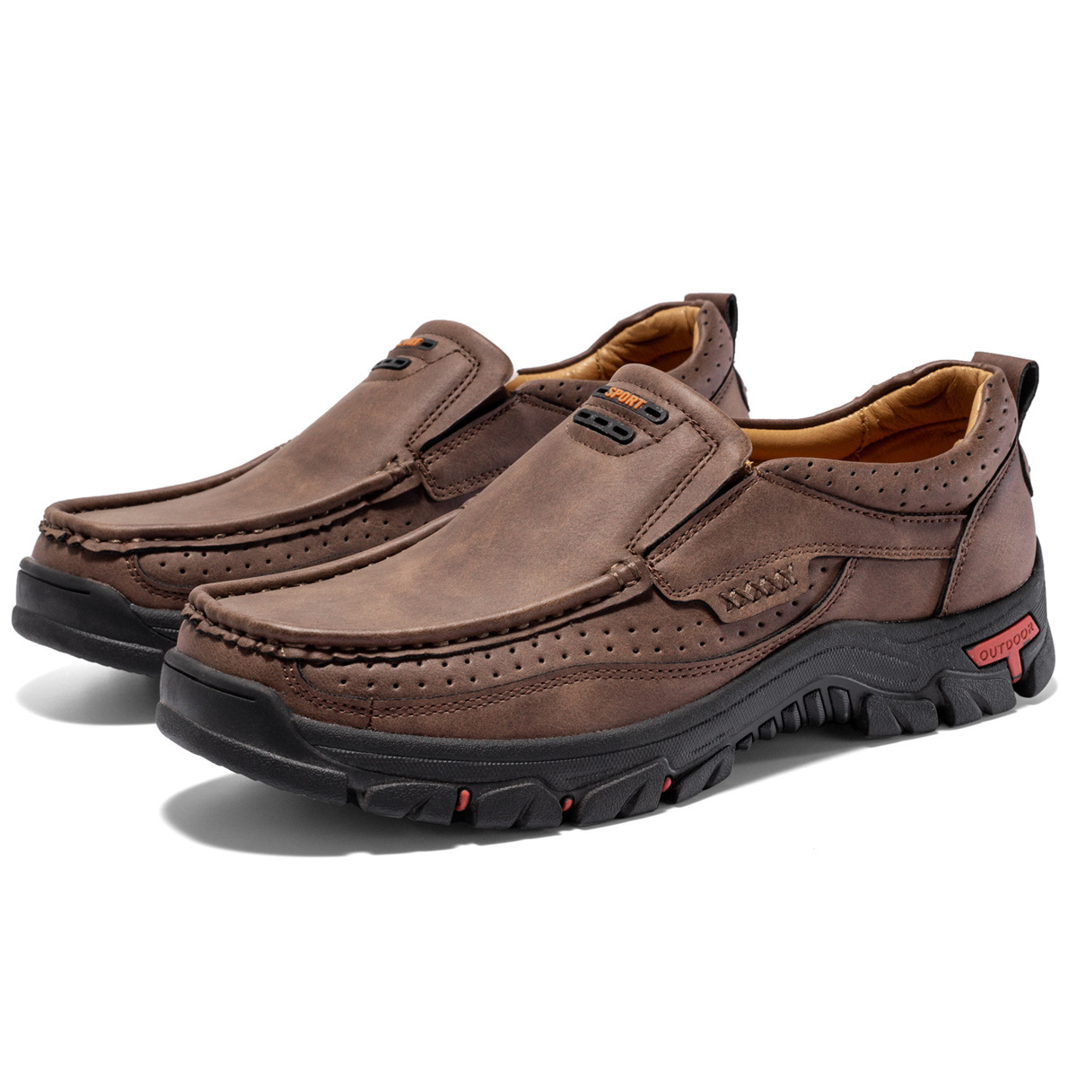 Men's Non-slip Breathable Latex Insole foto 5