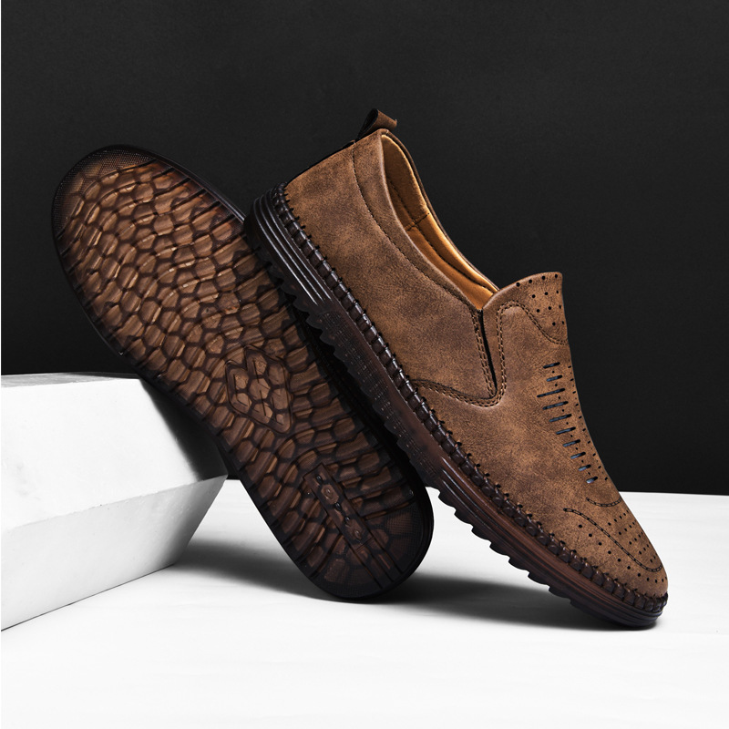 Men's Shoes Outdoor Casual Shoes Slip-on Flat foto 2