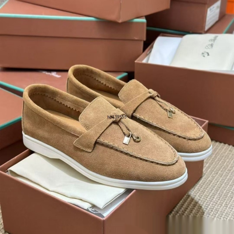 Womens Loafers Spring Summer Flat-Heel British-Style Plus-Size Shoes foto 5