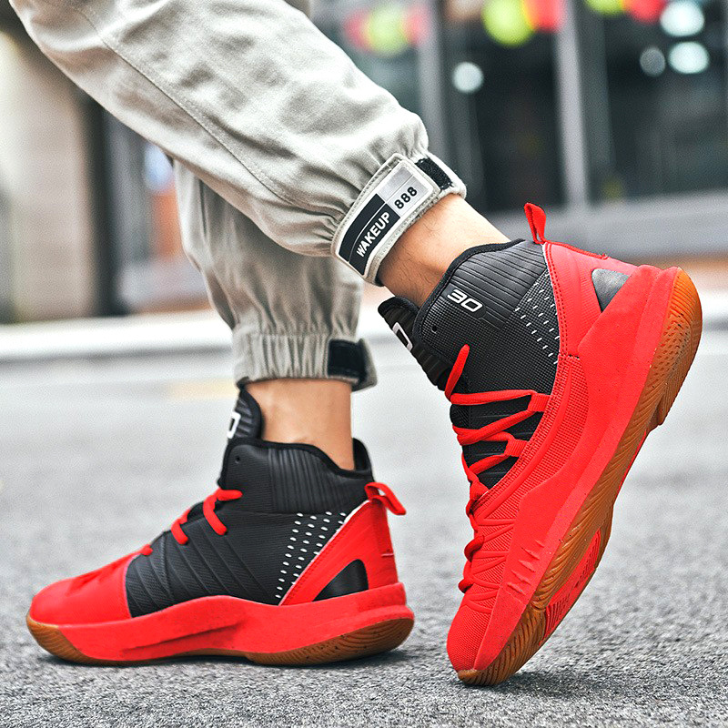 Couple Basketball Shoes Men's High-top Sneaker foto 3