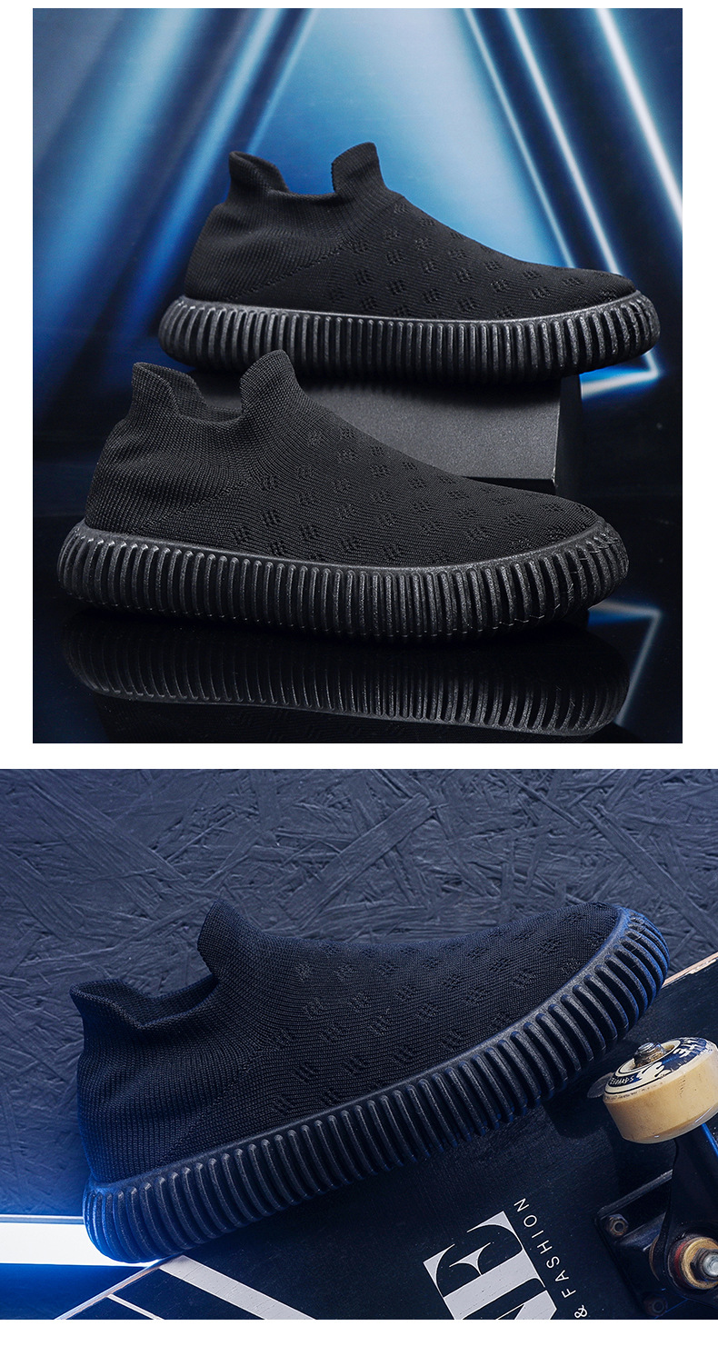 Breathable Loafers Men's Korean Fashion foto 2