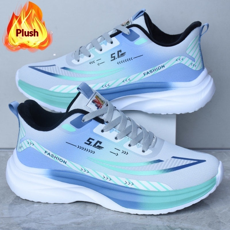 Mens Soft-soled Leather Waterproof Casual Athletic Shoes foto 2