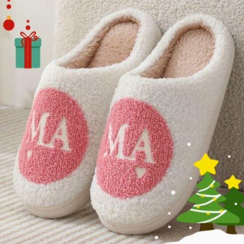 Baotou Casual Warm Mother Slippers foto 4