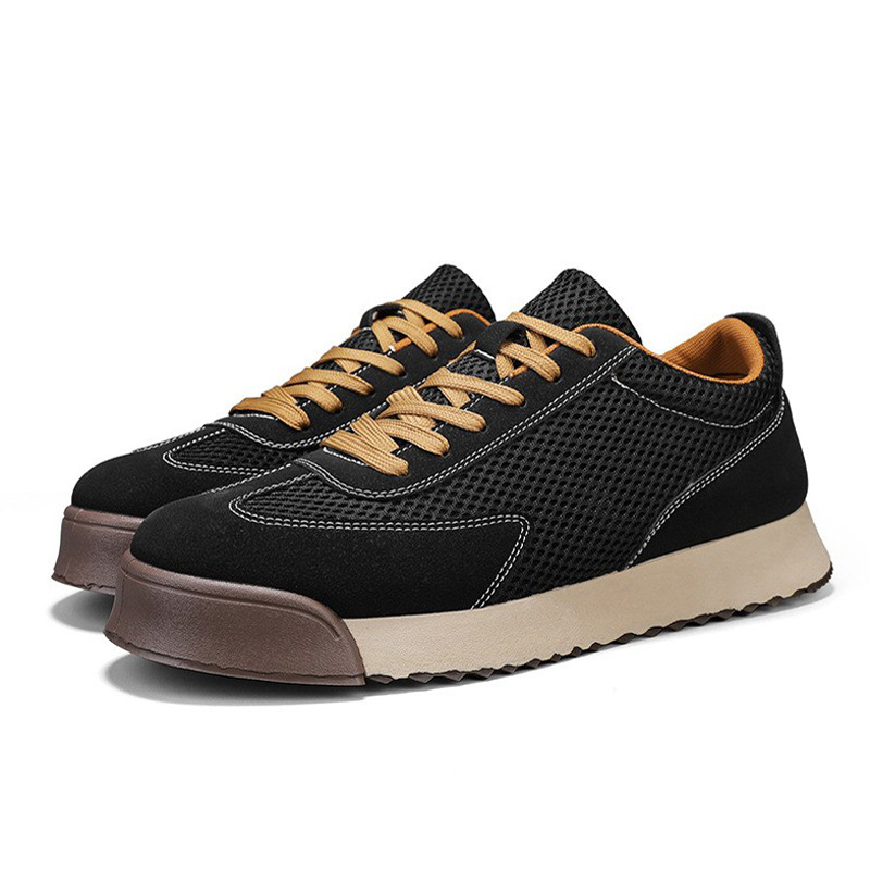 Mens Retro Running Shoes With Thick Sole For Height Increase foto 3