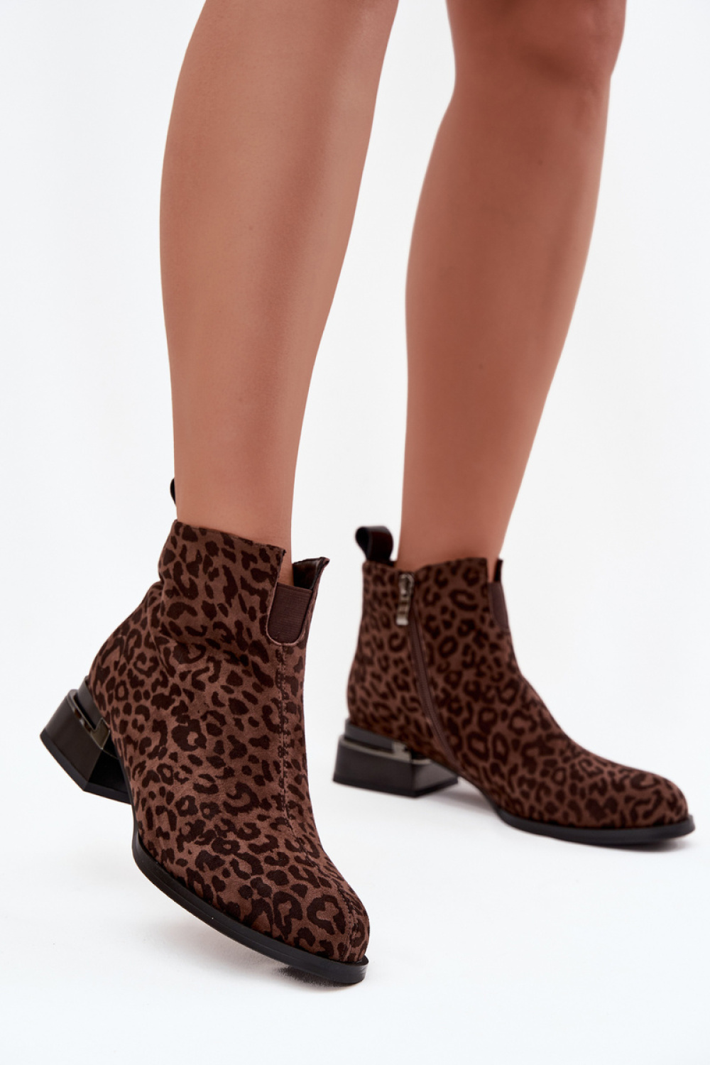 Laarsjes met hoge hak Step in style