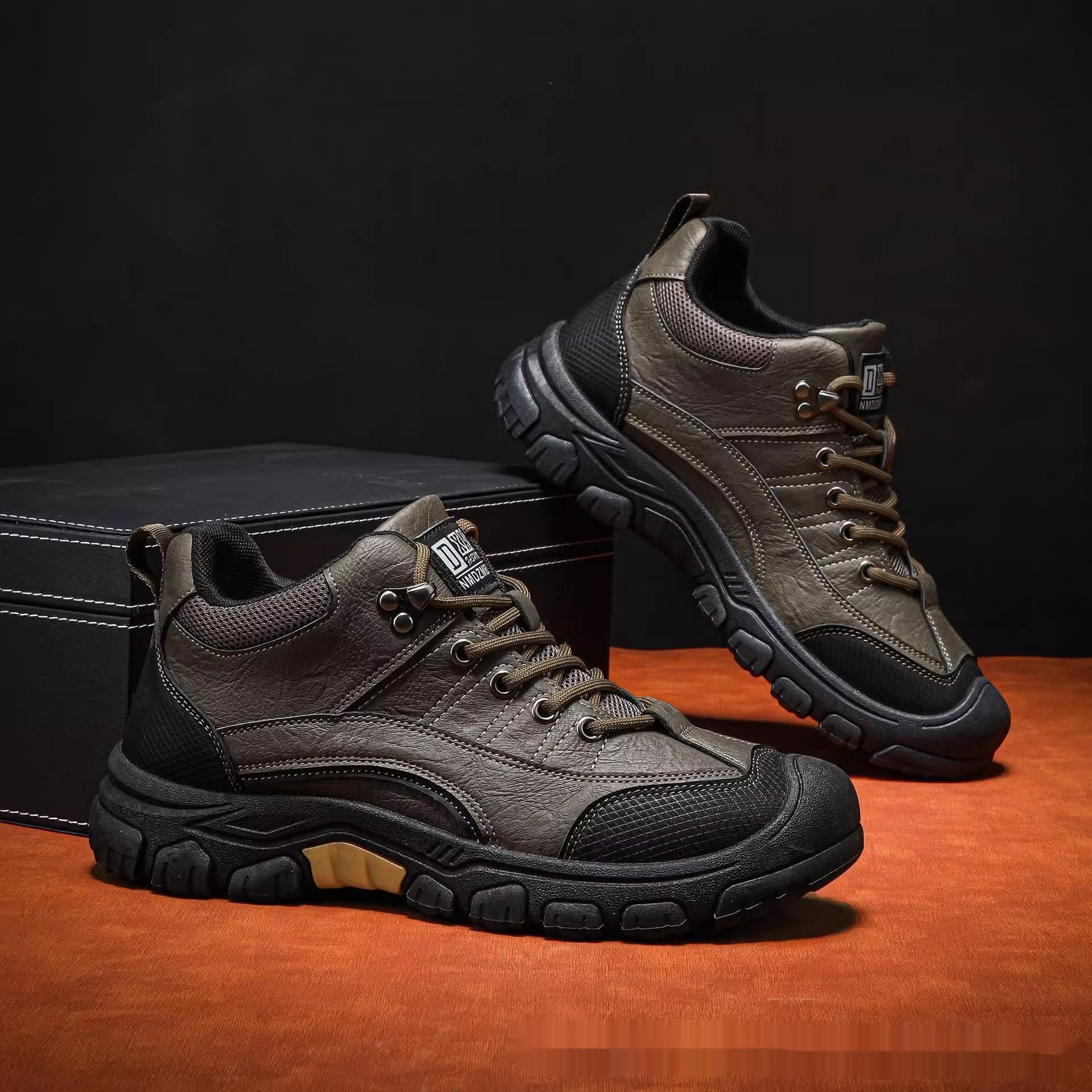 Plus Size Outdoor Mountaineering Hiking Casual Workwear Sports Mesh Shoes foto 5
