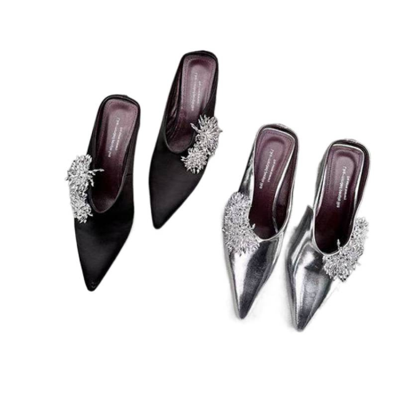 Sandals High-heeled Womens Shoes Niche Luxe foto 4
