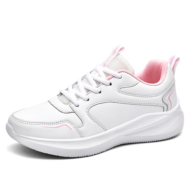 Waterproof Leather Soft Bottom Casual Sneaker Women foto 3