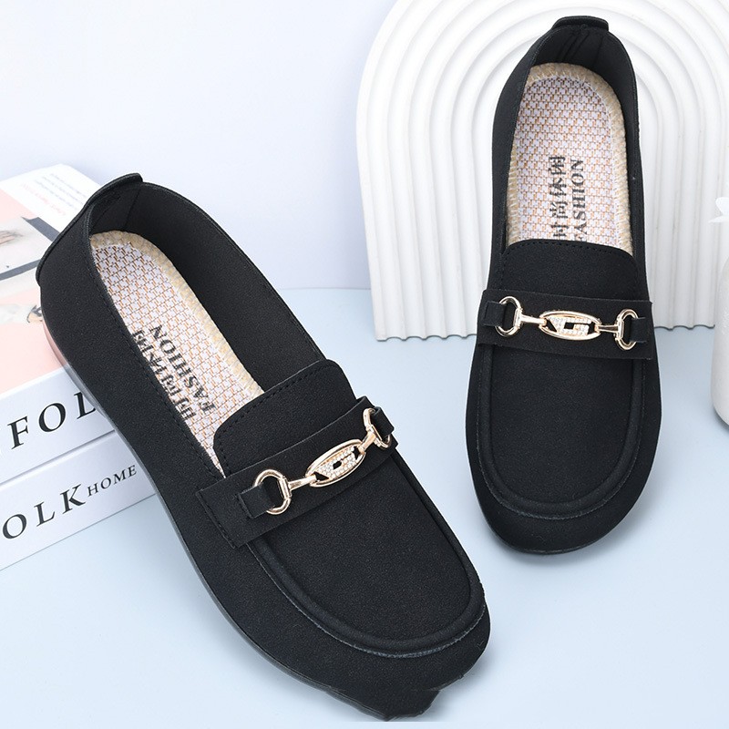 Solid Color Casual Shoes Soft Sole Work foto 4