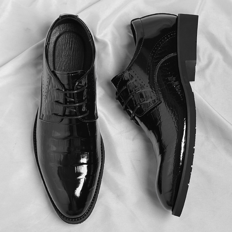 Business Glossy Fashionable Men's Shoes foto 2