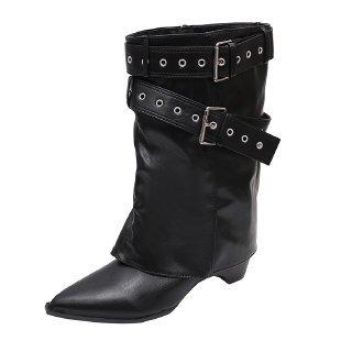 Women's Fashion Pointed-Toe Ankle Boots foto 3