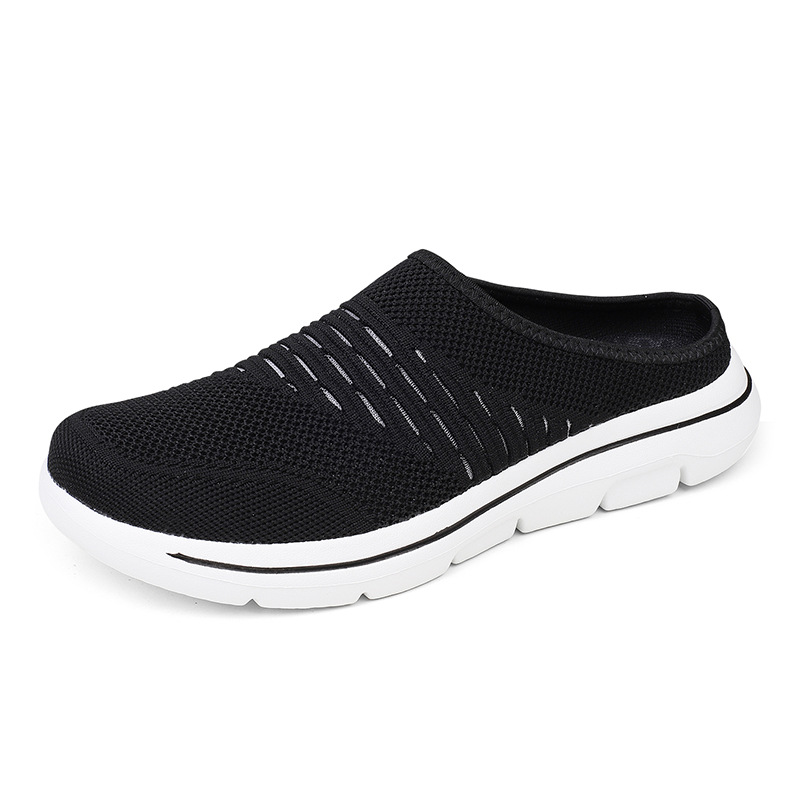 Korean Version Fly Woven Hollow Out Low Cut Slippers foto 5