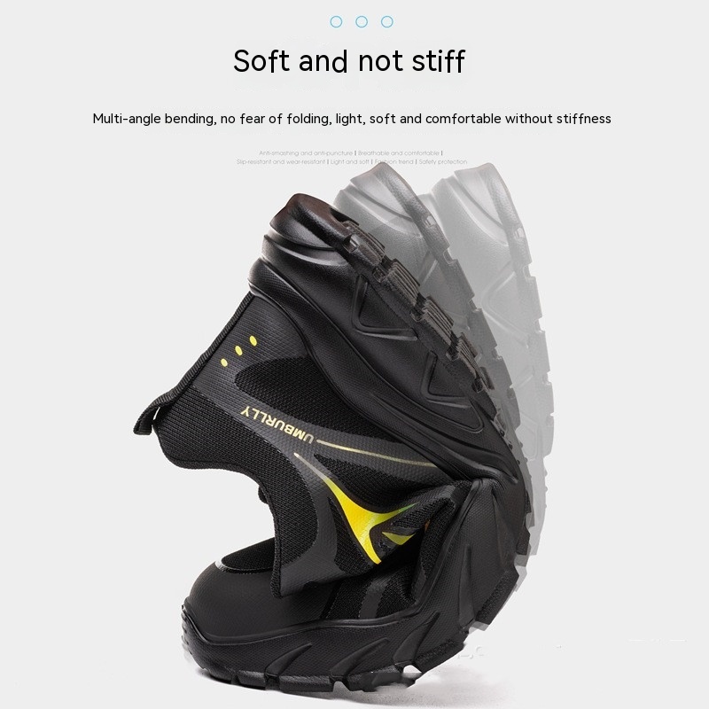 Work Anti-smashing And Anti-penetration Steel Toe Cap Safety Shoes foto 2