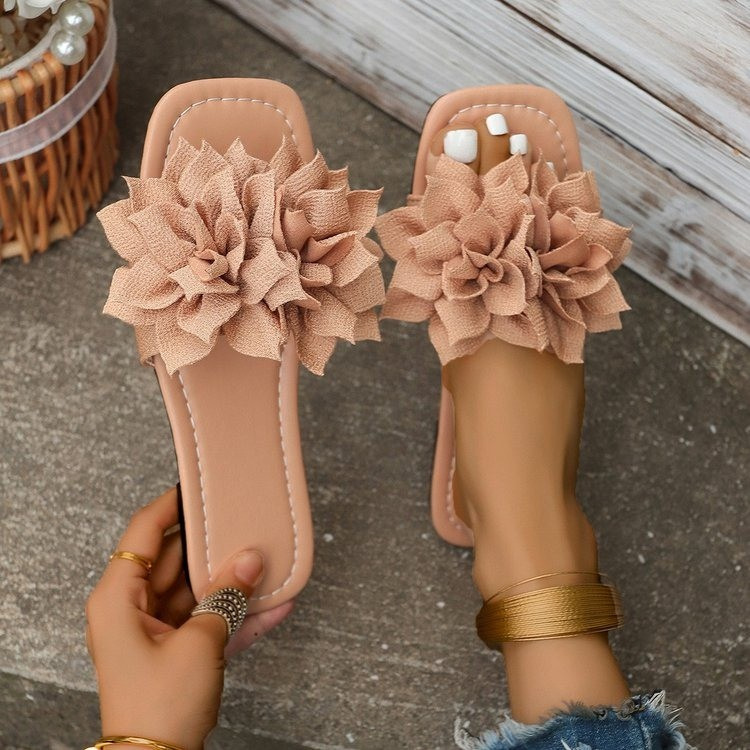 Fashionable Flat Flip-flops Versatile foto 5