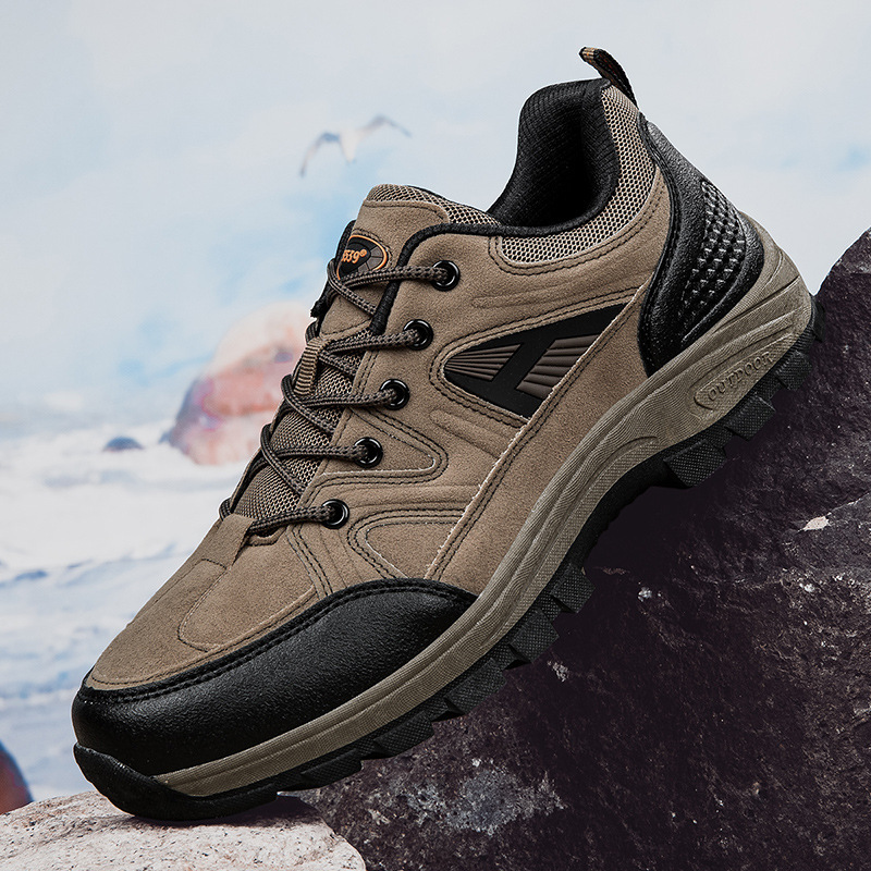 Low-top Outdoor Boots Wear-resistant Combat Boots Climbing Shoes foto 5