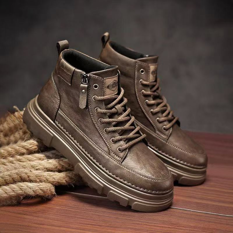 High-top New Style Dr Martens Boots Vintage Men's Shoes foto 2