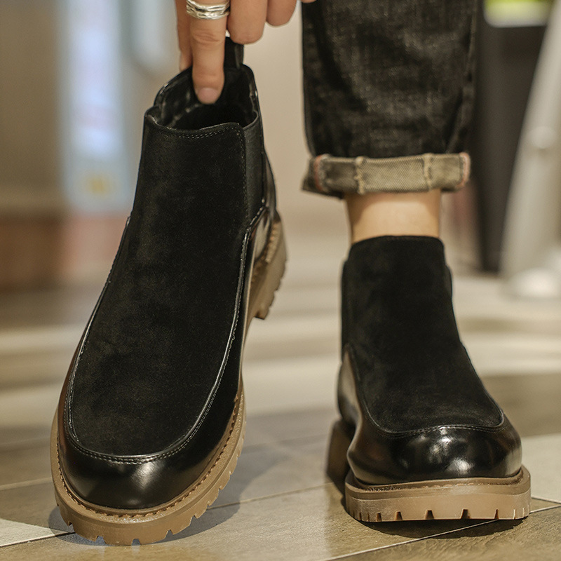 Martin Boots Casual Sports All-match Men's Mid-calf Retro Shoes foto 5