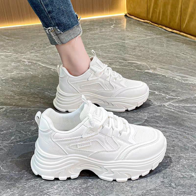Mesh Breathable All-match Thick Bottom Casual Sports Shoes foto 3