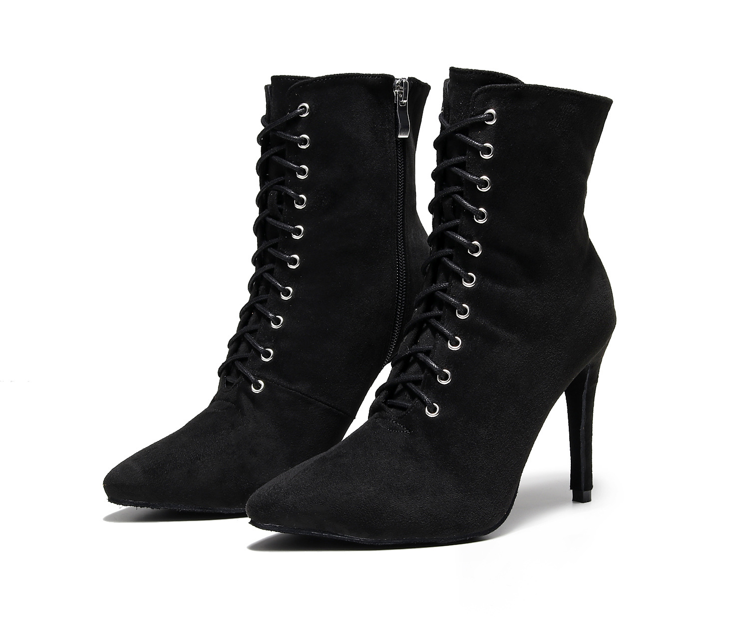 Lace-up Sexy Jazz Special High Heels Short foto 2
