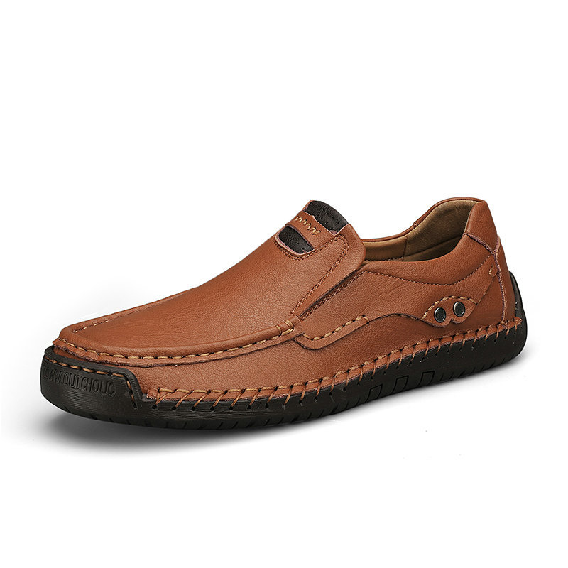 Large Size Handmade Stitching Men's Shoes Outdoor foto 5