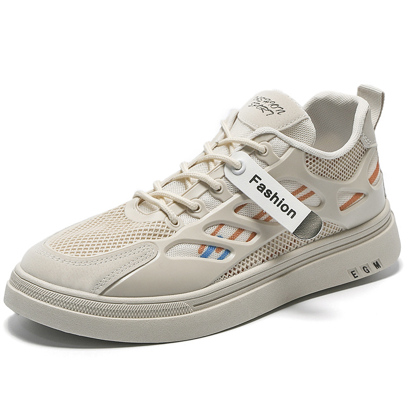 Mesh Sports Junior High School Students Flat Shoes Breathable foto 3