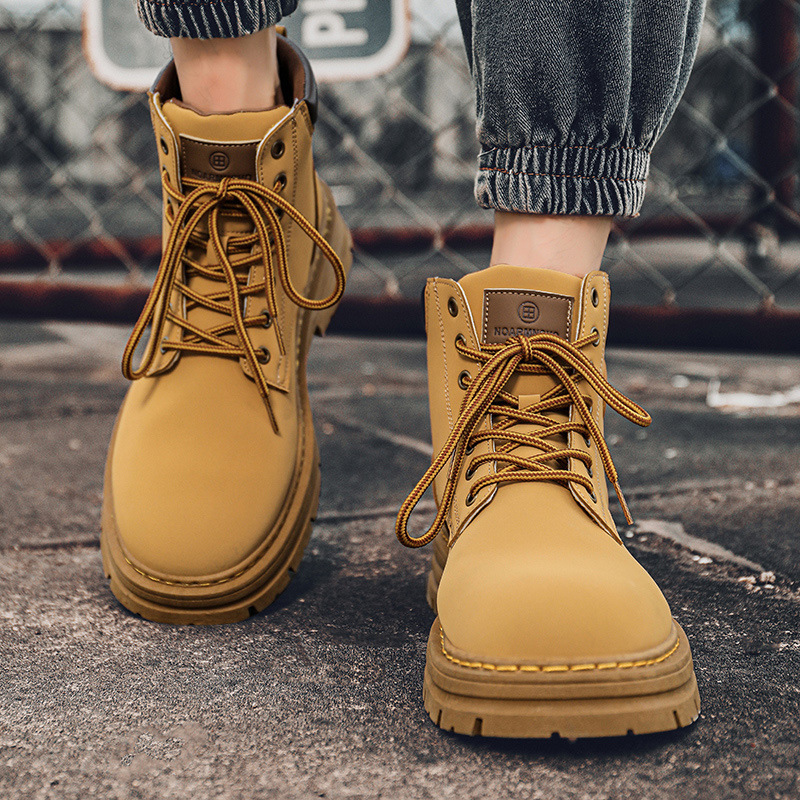 Men's Wear-resistant Martin Boots For Building Work foto 4