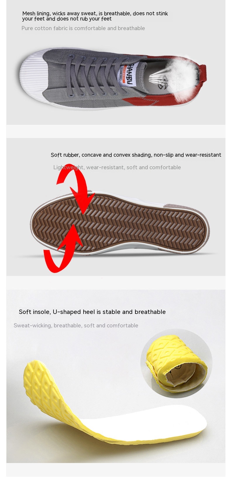 Leisure Cloth Men's Canvas Shoes foto 3