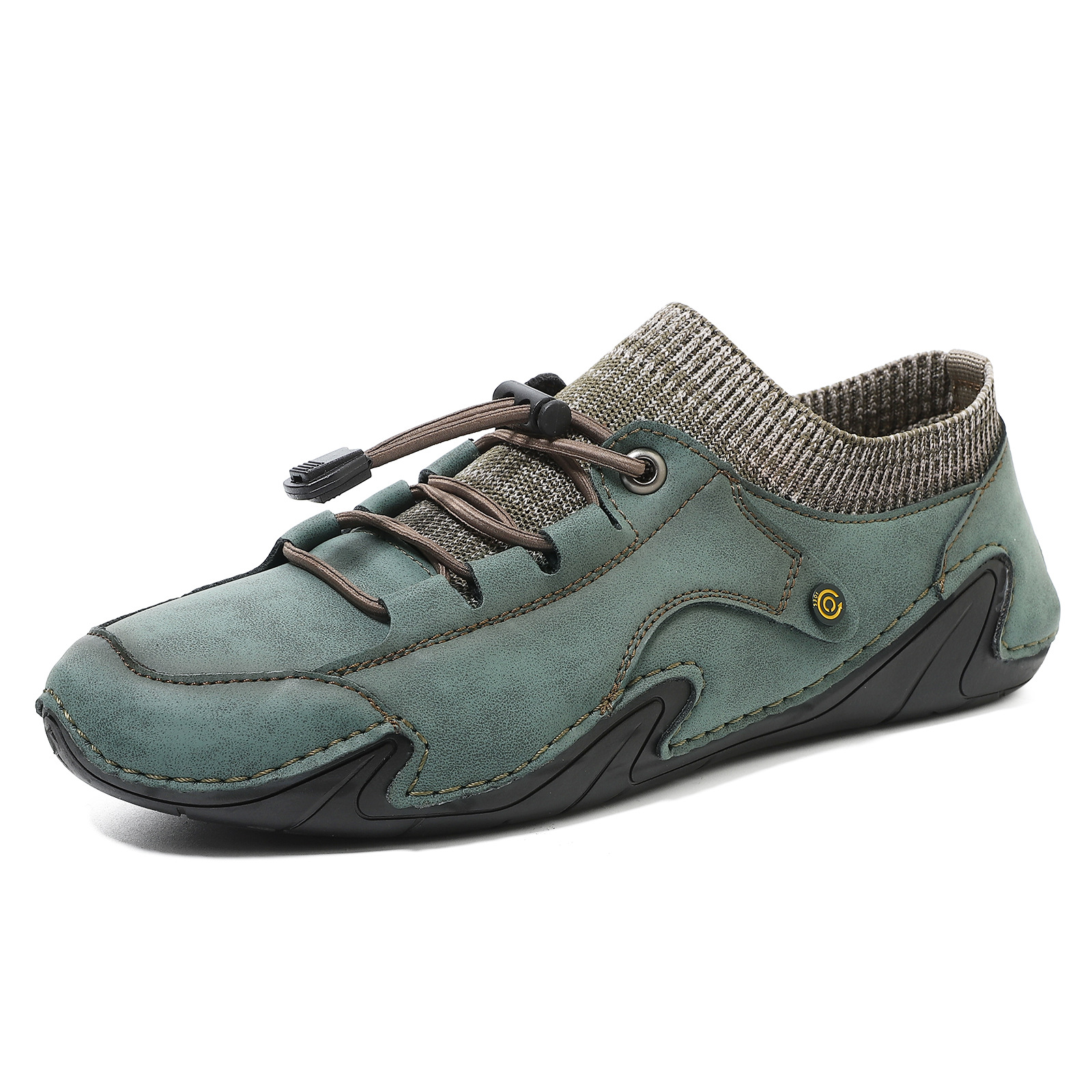 Men's Gommino Casual Leather Shoes Men's Soft Bottom Octopus Outdoor Driving Shoes Men's foto 5