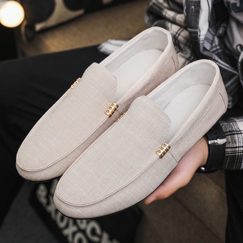 Fashion Business Breathable Soft Bottom Men's Casual Shoes foto 4