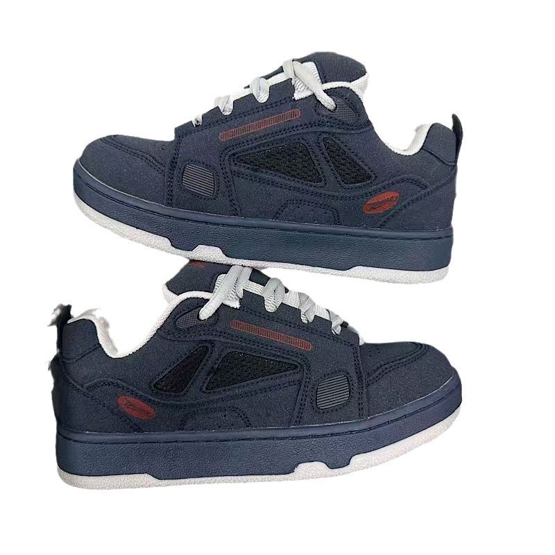 Lightweight Trendy Suede Patchwork Retro Bread Shoes foto 2