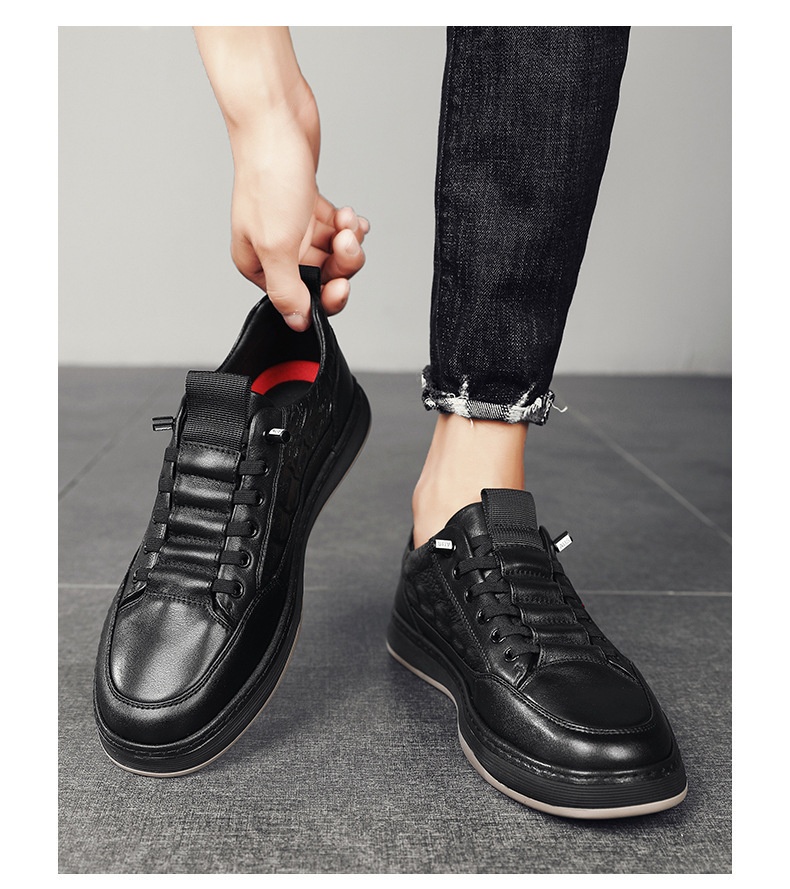 Men's Autumn Breathable Casual Sports Anti-slip Canvas Shoes foto 4