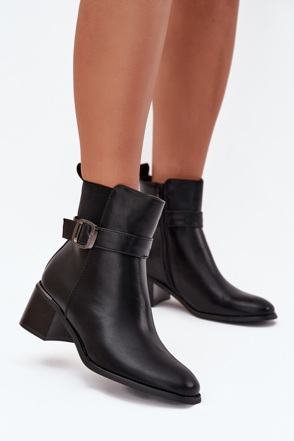 Laarsjes met hoge hak Step in style
