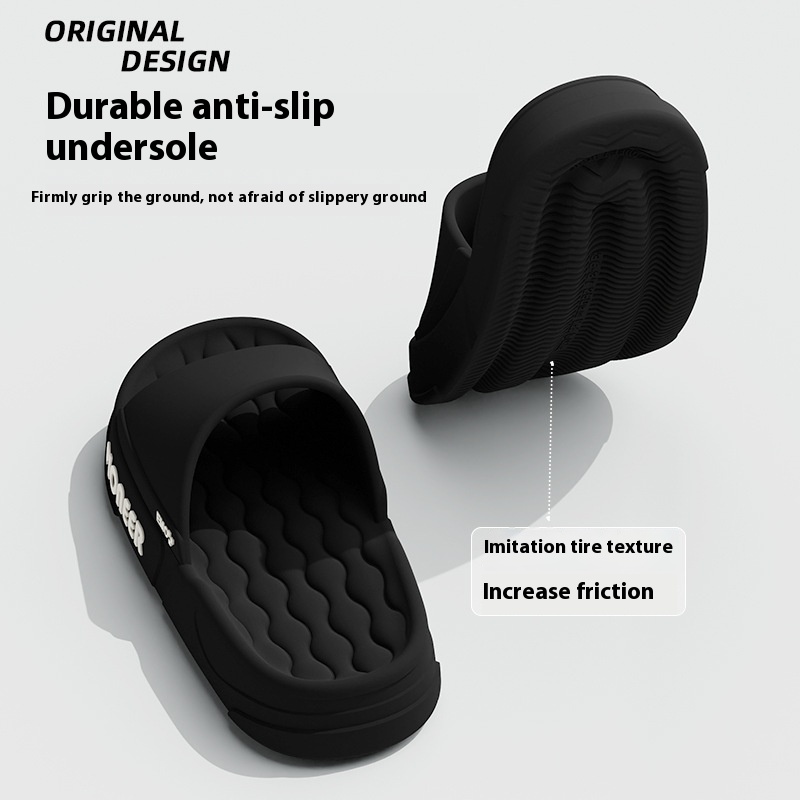 Men's Sandals Household Bathroom Non-slip Bathroom Slippers foto 2