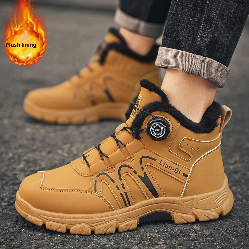 Warm Martin Boots British Style Fashion Trendy Shoes foto 3