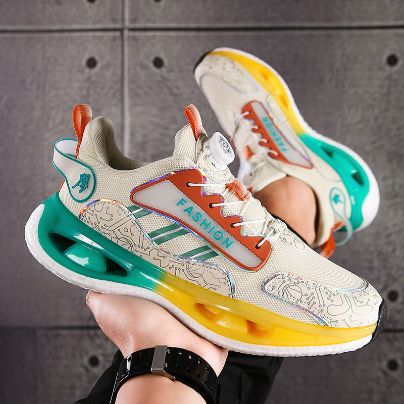 Mesh Breathable Sports Men's Shoes foto 3