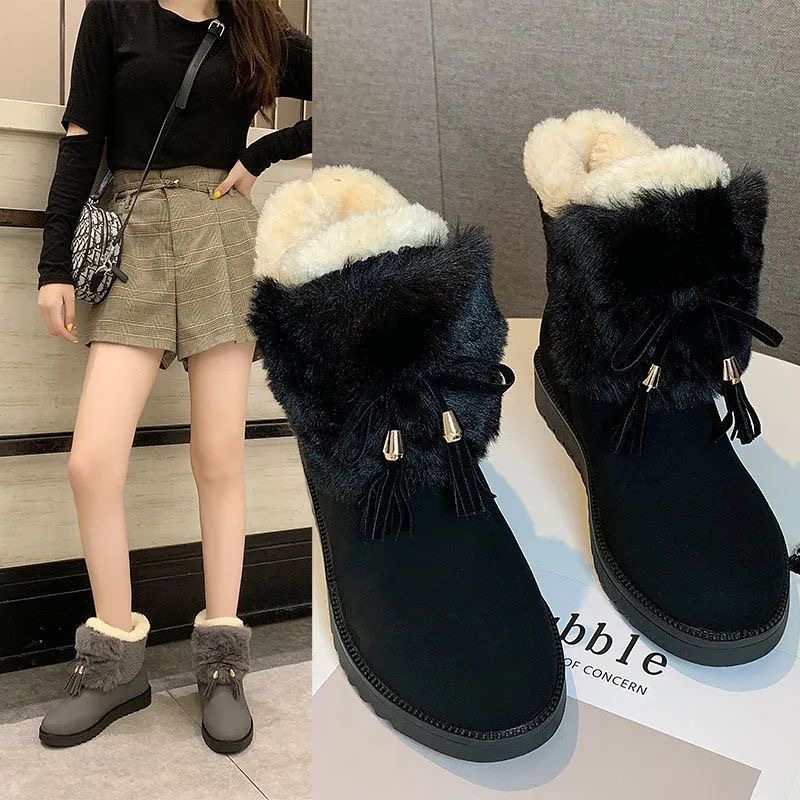New Style Mid-length Snow Boots For Kids And Students foto 2